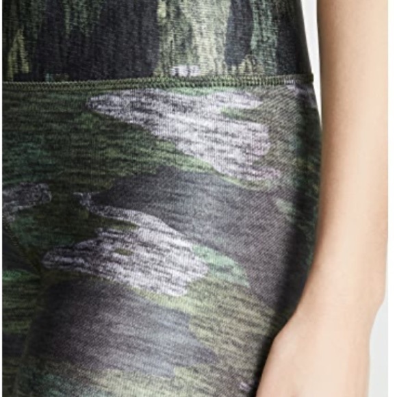 Terez Heathered Camo Tall Band Leggings Size M - Picture 3 of 10